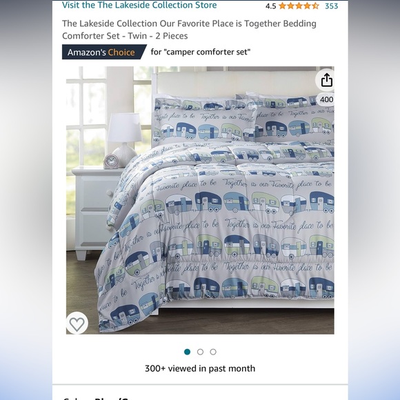 Bedding comforter set twin - Picture 1 of 3